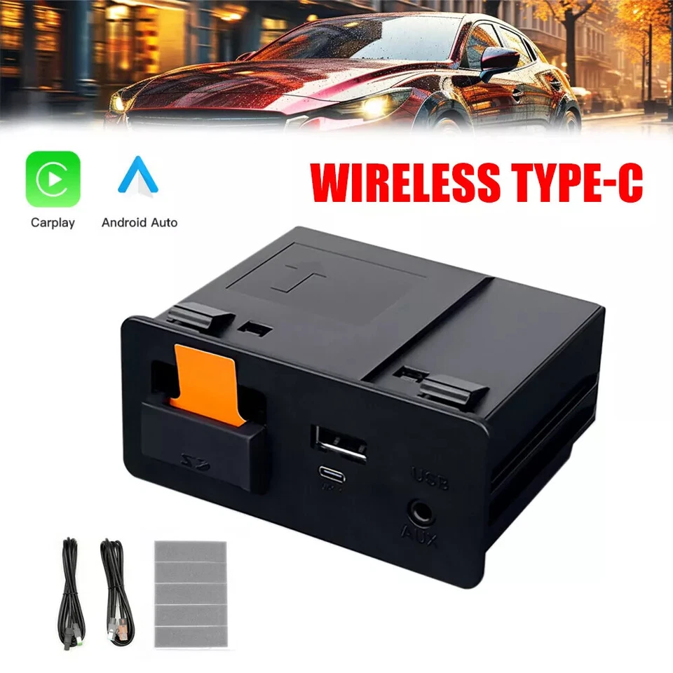 TK78-66-9U0C Wireless Type-c CarPlay Android Auto Retrofit Kit For Mazda CX-5