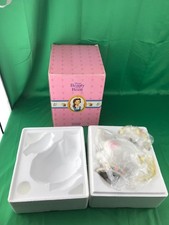 Schmid Disney Beauty And The Beast MRS POTTS CERAMIC TEA POT MUSIC BOX WORKS 