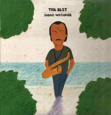 Sadao Watanabe The Best INSERT JAPAN Flying Disk 2xVinyl LP