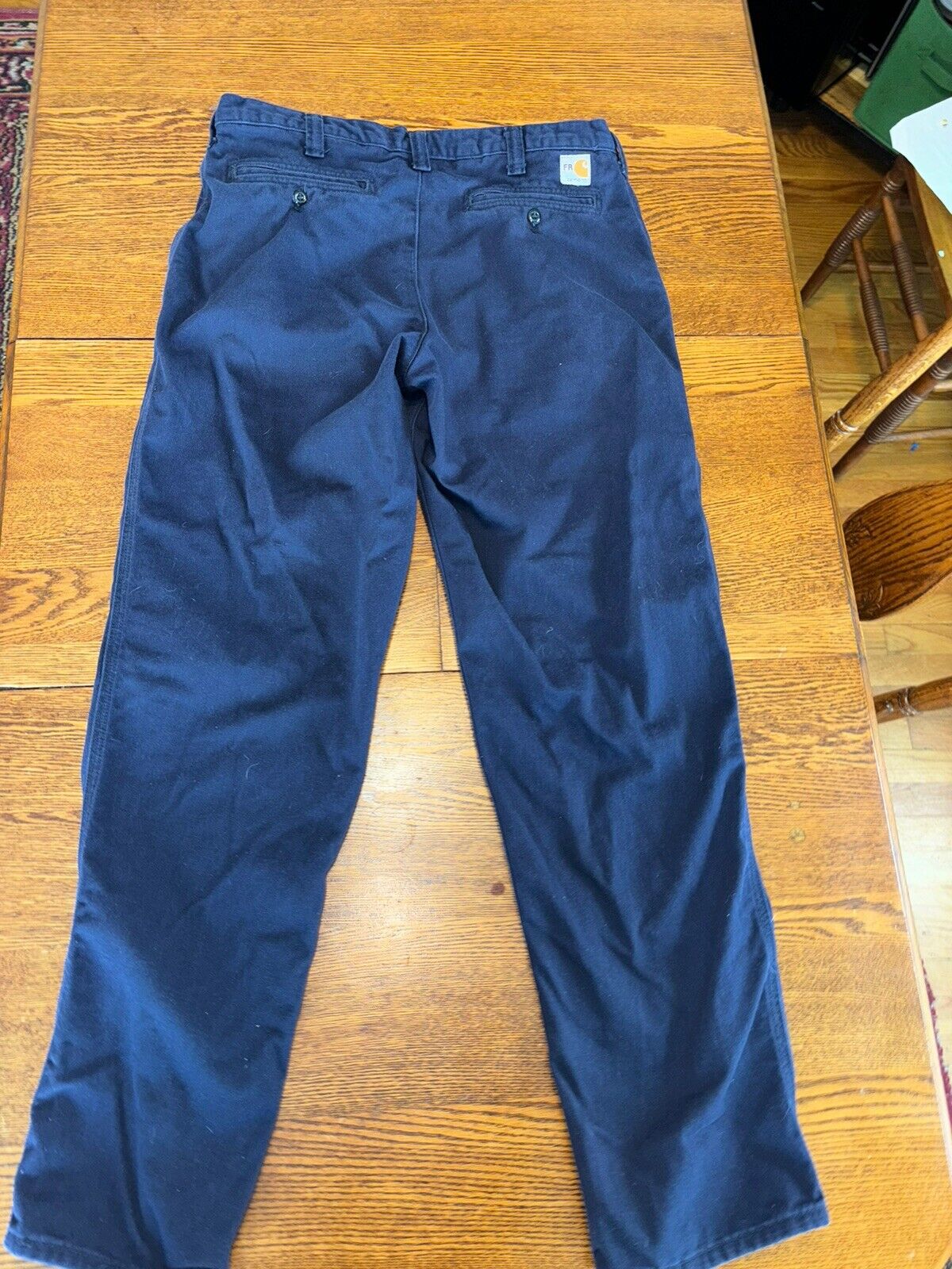 Carhartt FR Flame Resistant Blue Work Pants  HiVi… - image 5