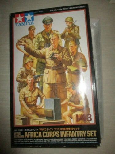 Personaggi e figure Tamiya scala 1:48 per il modellismo statico