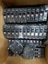 1) Square D QO140, 40 Amp, 240 Volt, 1 Pole, Black Circuit Breaker *A.B