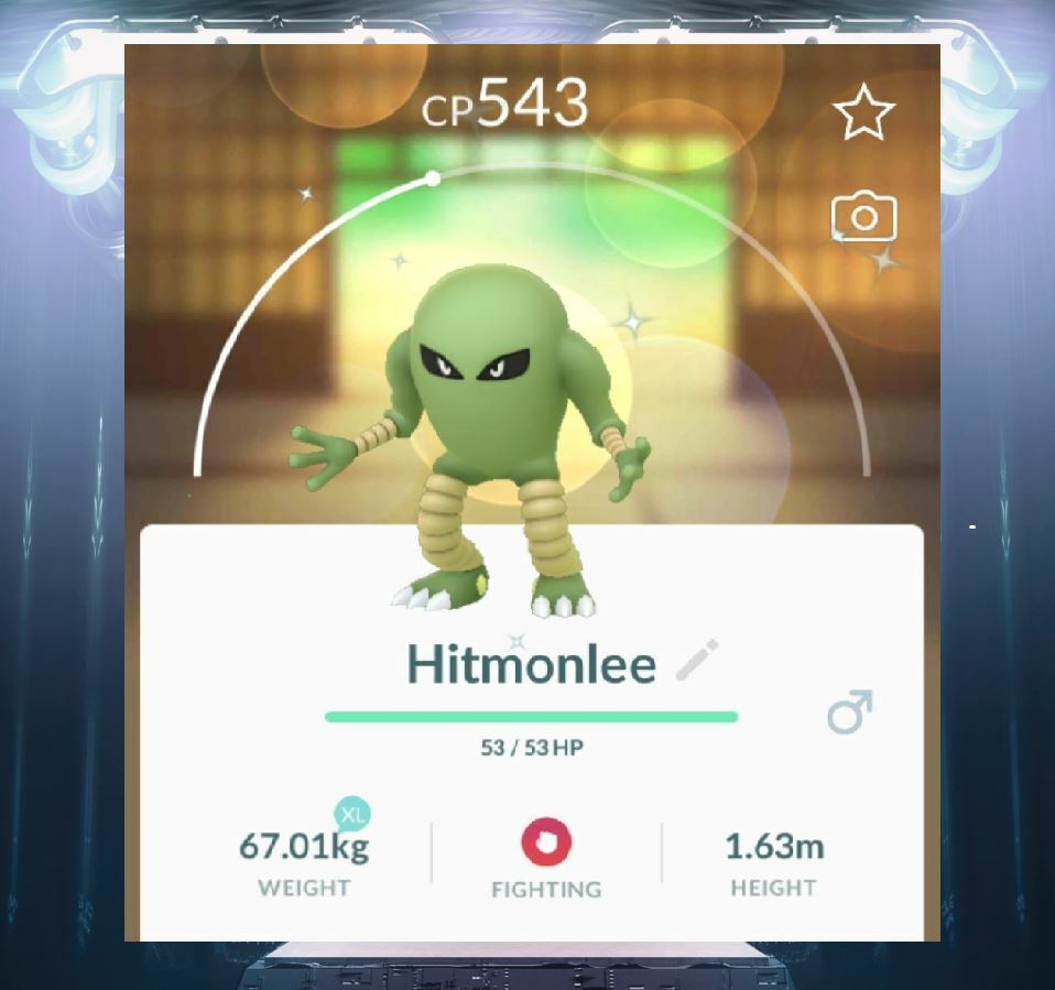 Pokémon Go Shiny Hitmonlee !~ Unregistered OK~Reliable 30 days friendship