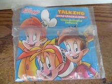 Kellogg's Talking Snap Crackle Pop Voice Activated Software CD - New in Package!