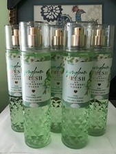 5 NEW BATH BODY WORKS GINGHAM FRESH MIST BODY SPRAY 8OZ new