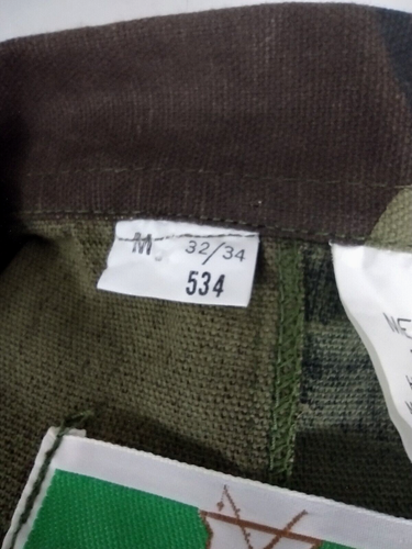 GAME WINNER Camicia mimetica da caccia outdoor da uomo 32/34 media made in S. Africa - Foto 11 di 12