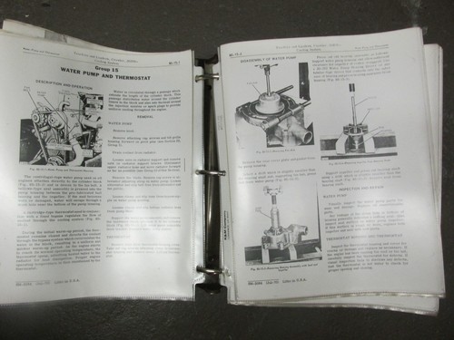 JOHN DEERE 450 CRAWLER LOADER TRACTOR SERVICE REPAIR MANUAL JD450 SM-2064 - Picture 5 of 8
