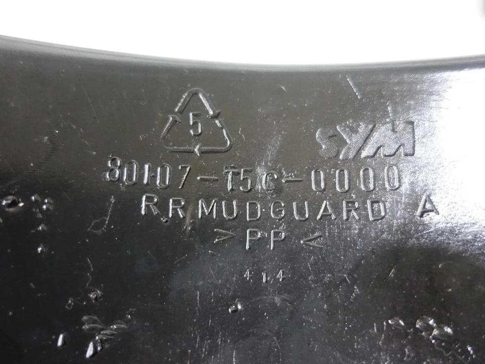 ER. SYM Jet Euro X 50 Fender Hinten Schutzblech Spritzschutz Kotflügel Verkleidu - Bild 4 von 4