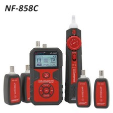 NF-858C Cable Tracker Network Cable Tester Finder RJ11 RJ45 BNC Line Locator