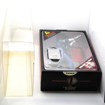 Resident Evil Biohazard Leon Limited Zippo Oil Lighter Set 1998