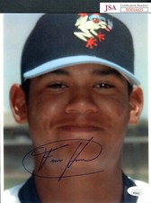 JSA Felix Hernandez Autographed Signed AUTO 8x10 Photo Everett Aqua Sox TRB 611