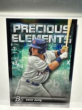 2023 Bowman Platinum Baseball Jace Jung Precious Elements Insert PE-13