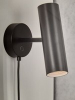 Designer Wall Nordlux Wandleuchte Mib GU10 Matt Schwarz Schwenkbar Wandlampe