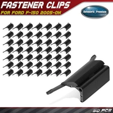 50Pcs Nylon Roof Garnish Moulding Clip Retainer Fasteners for Ford F-150 Lincoln