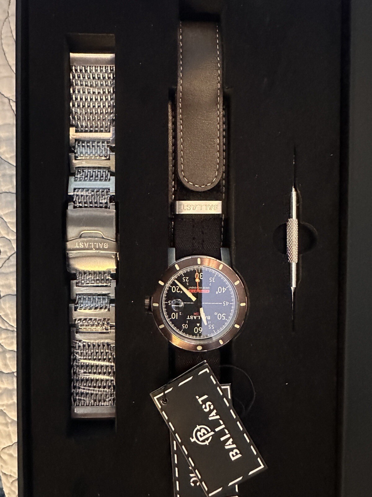 New Ballast Perisher Limited Edition Mens Automatic Watch eBay