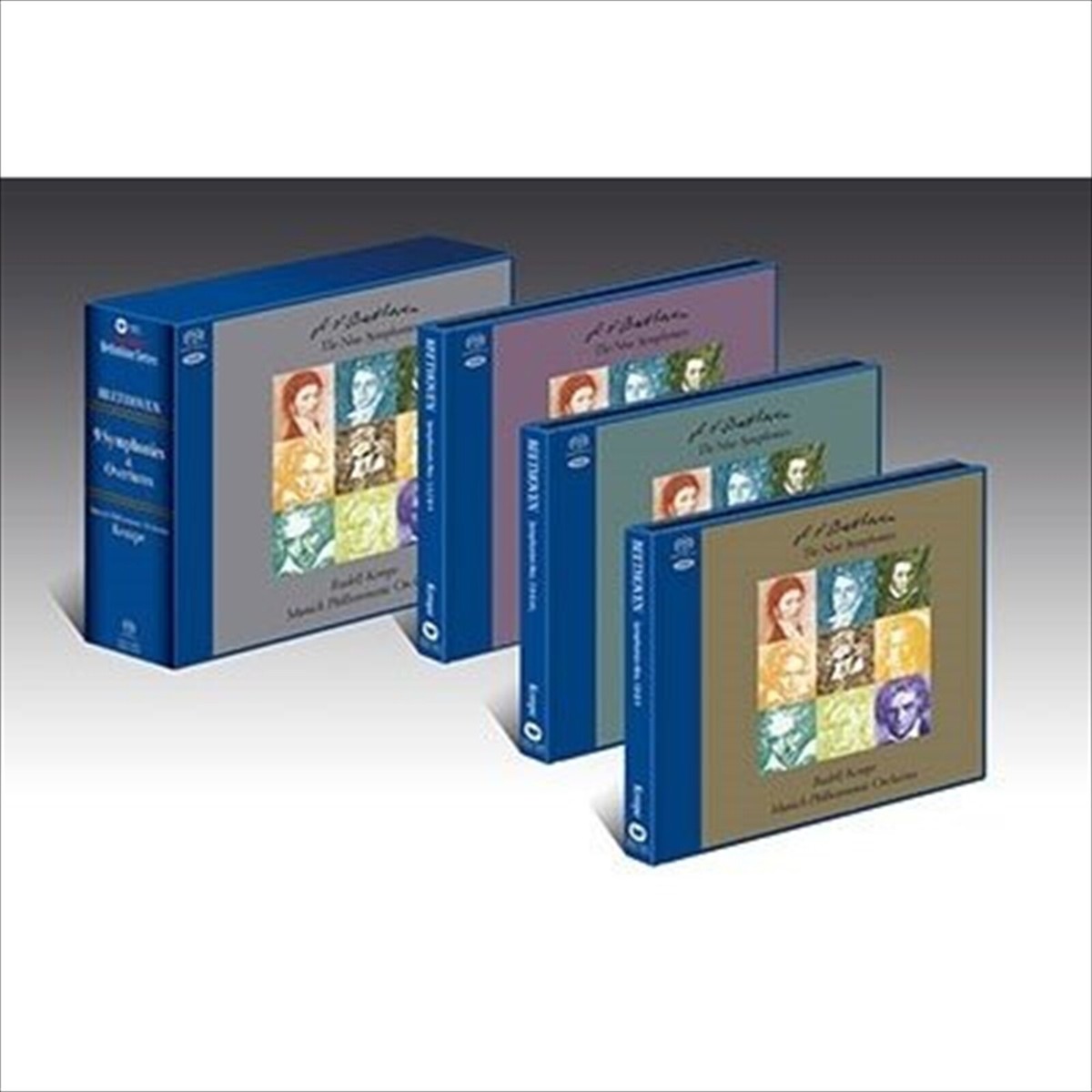 Rudolf Kempe Beethoven 9 Symphonies Overtures 6 SACD Hybrid Tower