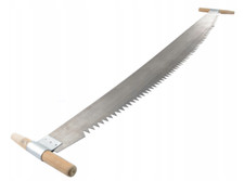 Trummsäge Zugsäge Schrotsäge Zweimannsäge Holzsäge Handsäge Säge Blattsäge 100cm