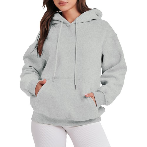 Womens Oversized Hoodies Sweatshirts Long Sleeve Sweaters Pullover Fall Clothes - Picture 47 of 66