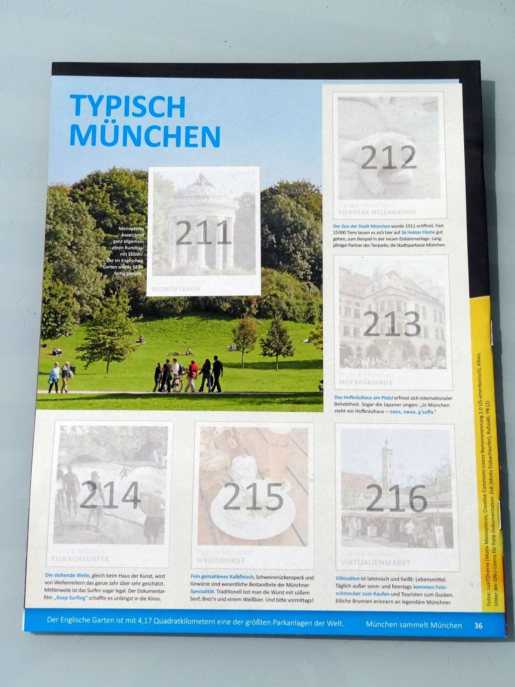 Thumbnail - Panini München Sammelt München - Leeralbum + Komplettes Stickerset