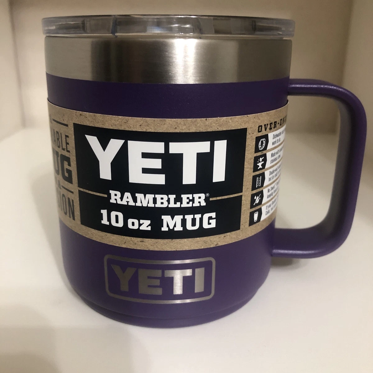 YETI Rambler 10 oz Stackable Mug, Vacuum Insulated