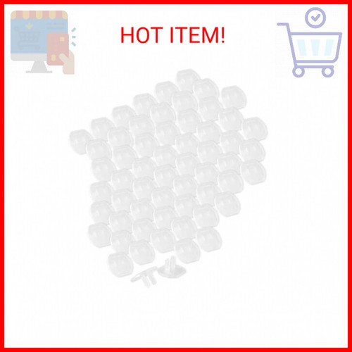 Power Gear 54615 Plastic Outlet Covers, 60 Pack, Clear eBay