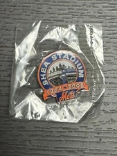 New York Mets Shea Stadium  Final Season Commemorative Pin 1964-2008 Free Ship!