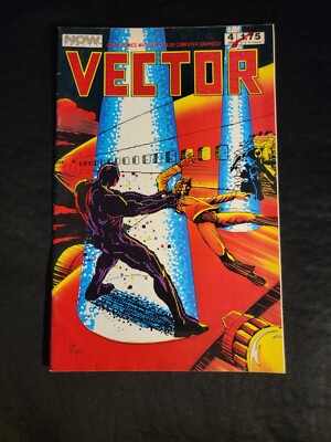 Vector #4 January 1987 Now Comics 