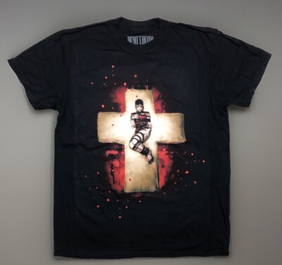 Demi Lovato Official Merchandise Cross Bed T Shirt Holy Fvck Album M New
