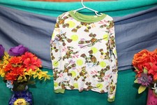 Nickelodeon Boy's Girl's TNMT Sleepwear Shirt Size 10 T-Shirt top movie pajama