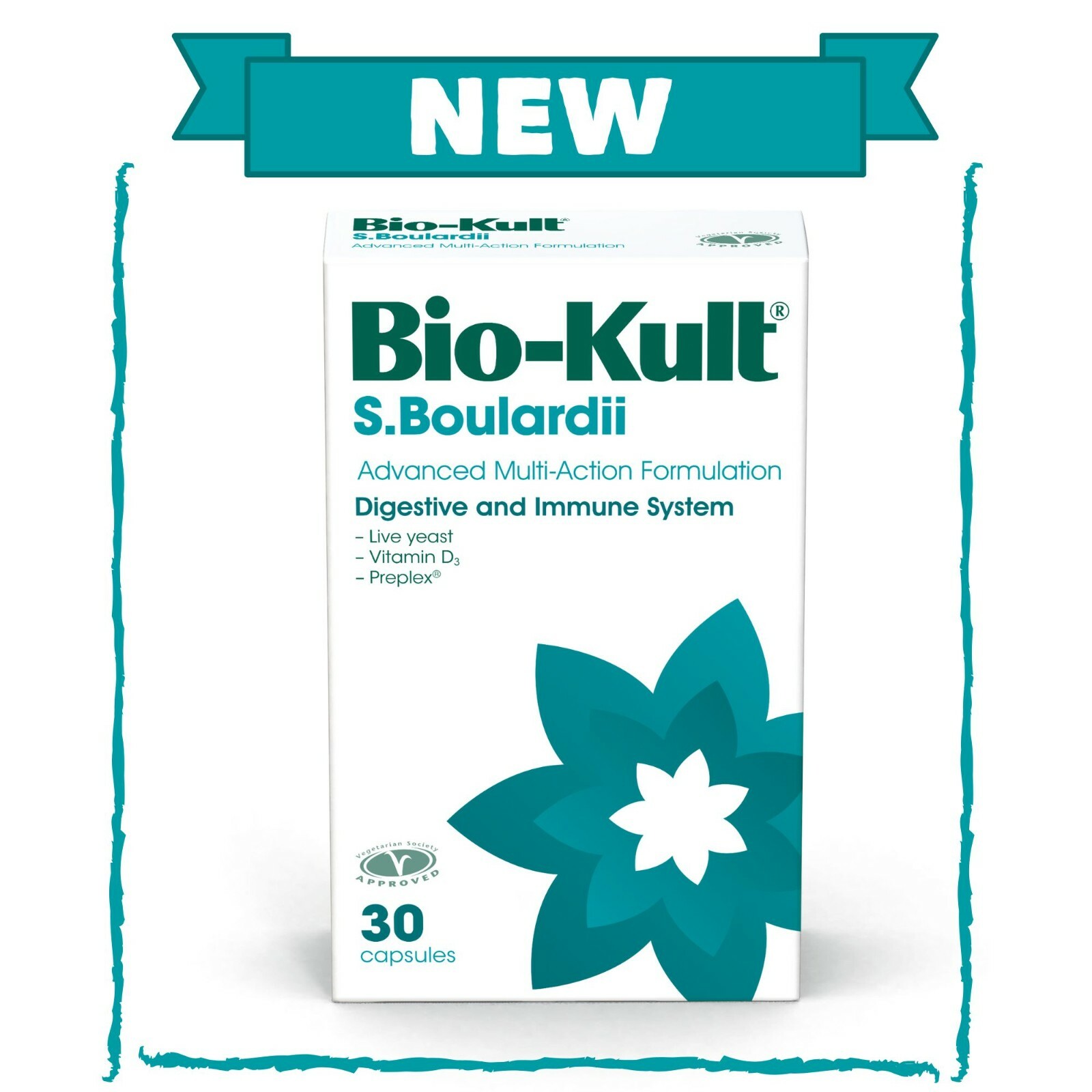 Bio-Kult Saccharomyces Boulardii Gut Supplement 30 Capsules - Image 18