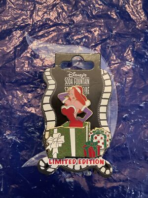 Disney Jessica Rabbit Pin Soda Fountain Christmas 2012 Gift Box LE 300  DSF