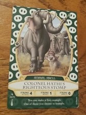 Disney Sorcerers Of The Magic Kingdom Card 26/70 Colonel Hathi’s Righteous Stomp