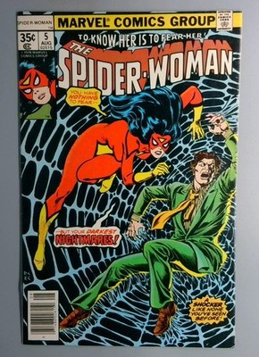 Spider-Woman #5 NM- 1st Appearance of Morgan Le Fey Marvel 1978