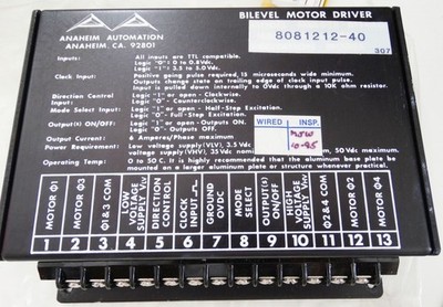 Anaheim Automation MBL628-B11XAG Bi-Level Motor Driver -unused-