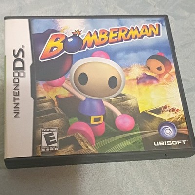 Ubisoft Bomberman Nintendo DS Multiplayer Action Game Manual Included