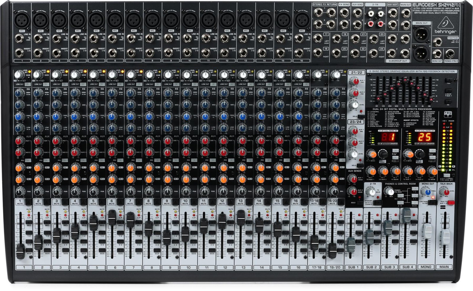 Behringer Eurodesk SX2442FX Микшер с эффектами