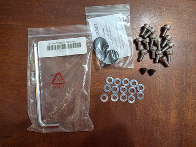 Aerogarden Farm XL Hardware Replacement Pack (Cord Clips, Rubber Plug, Bolts)
