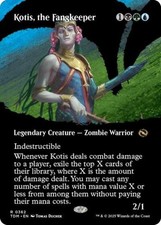 Kotis, the Fangkeeper (Borderless) -Foil Near Mint MTG Tarkir: Dragonstorm