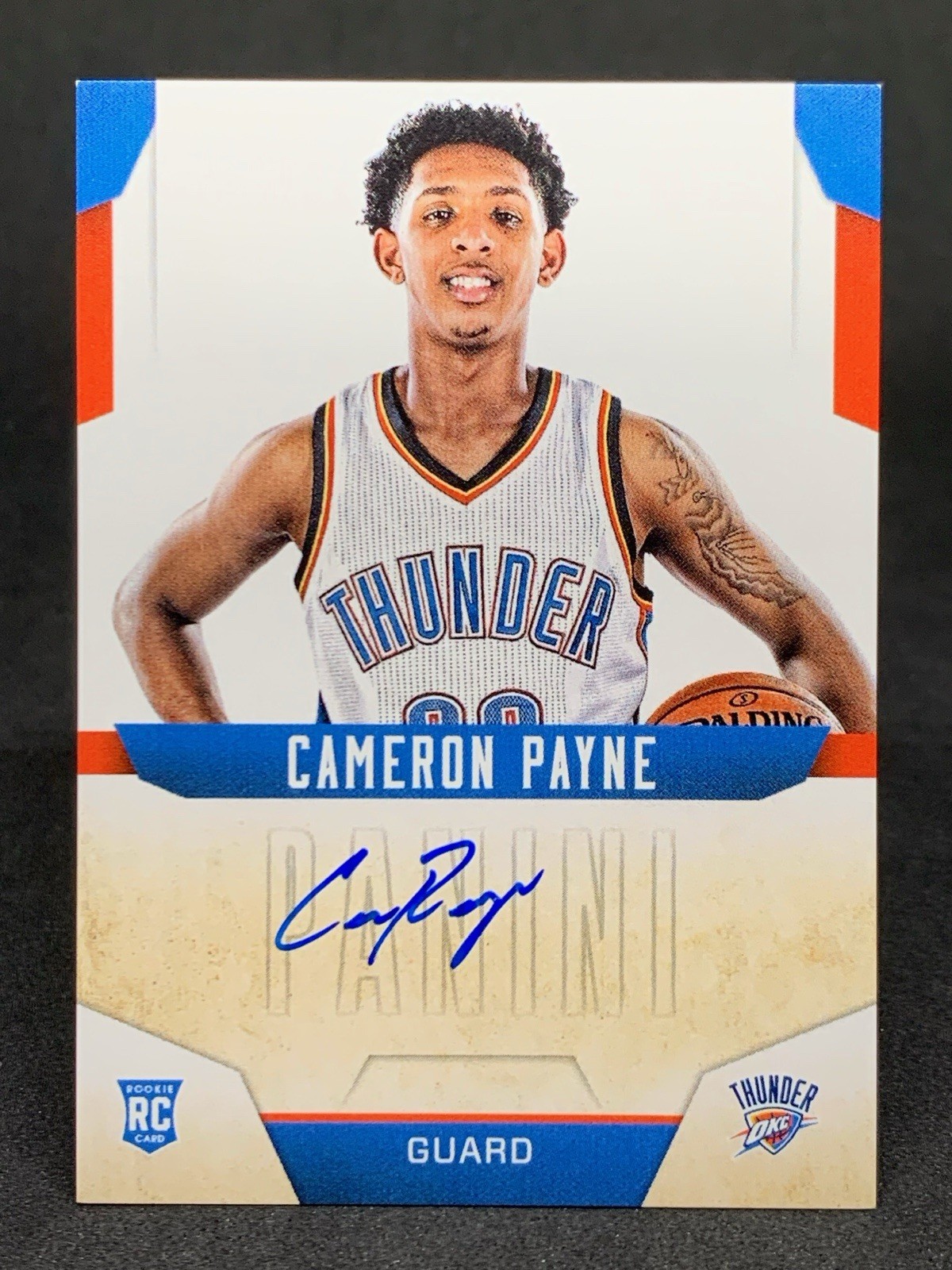 2015-16 Panini Absolute Cameron Payne Rc Next Day Auto SSP Rare 