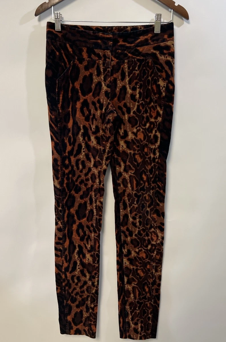 Pantalon En Soie Imprimé DVF Diane Von Furstenberg Benett - Taille 0 - Blanc - Neuf Avec étiquette