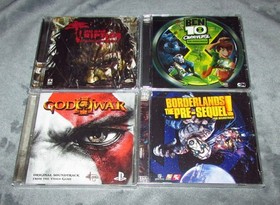 Lot of 10 Video Game Soundtracks All Brand New (God of War, Dead Rising, Metro)