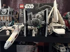 LEGO Star Wars Lot: Luke’s X-wing, Tie Fighter, Imperial Shuttle & Tie Bomber .