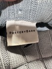 Pottery Barn Ribbed Knit Sweater Look Pillow Sham In Baby Blue 17x17 — photo 3