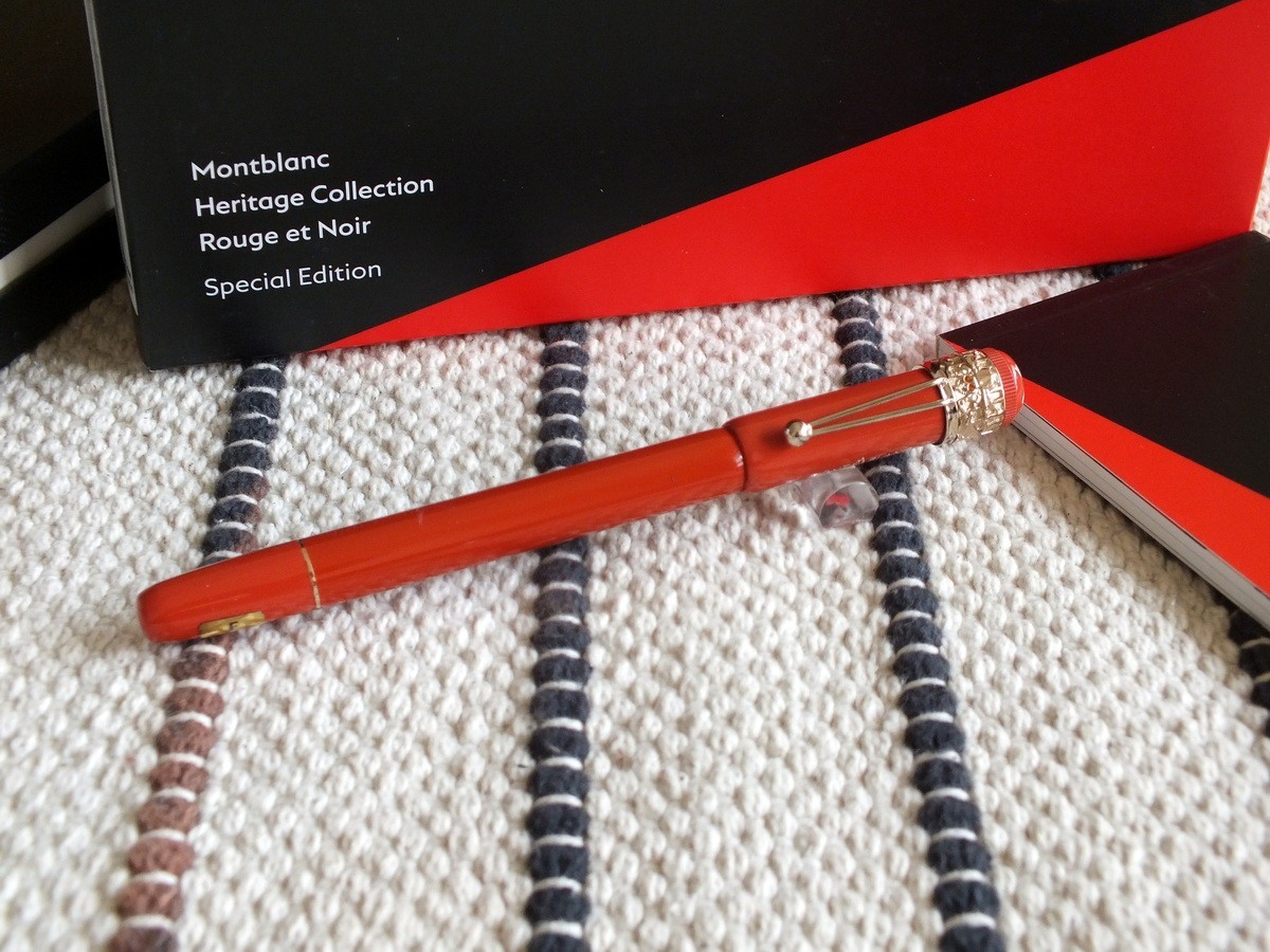 Montblanc Heritage Rouge et Noir Spider Metamorphosis Coral