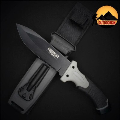10'' Survivor Durable Outdoor + Fire Starter & Sharpener