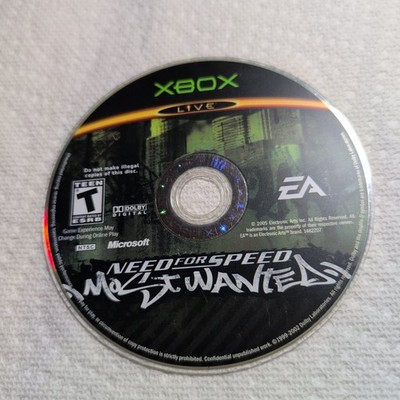 Need for Speed: Most Wanted (Microsoft Xbox, 2005) Disc ONLY