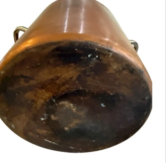 LEGION Utensils Scavullo-Copper and Stainless Steel Stock Pot Vintage 12 Qt - Image 3 of 4