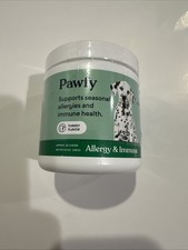 Allergy  Immune For Dogs 6 Months Turkey Flavor 30 Chews New/Sealed Exp. 7/27