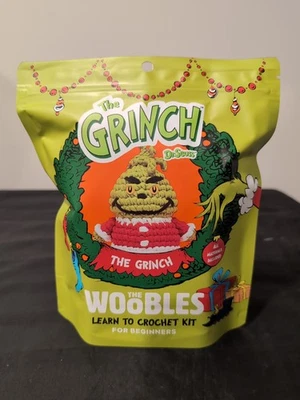 New The Woobles Crochet Kit - The Grinch Dr. Seuss