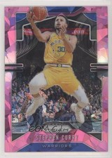 2019-20 Panini Prizm Pink Ice Prizm Stephen Curry #98 y8a